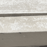 concrete stained from aggregate leaching colour 